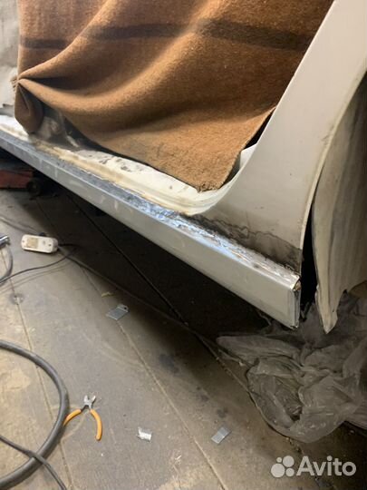 Замена порогов авто и сварочно покрасочные работы