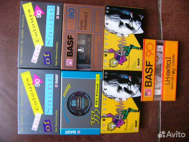 Кассета аудиокассета Basf