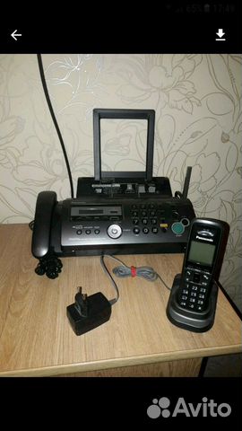 Телефон + Факс Panasonik KX-FC278
