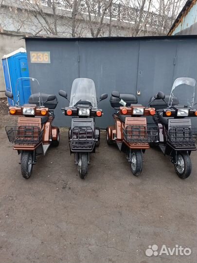 Скутер Honda Gyro X 3 цвет Порше без пробега РФ