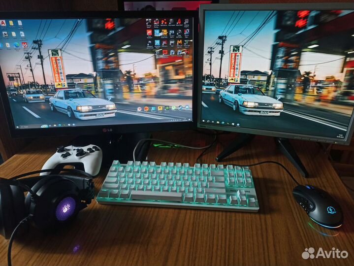 Игровой компьютер ryzen 5 5600 GTX 1070 8Gb