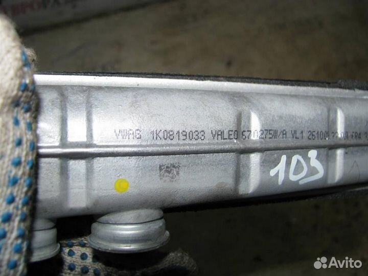 Радиатор отопителя VW Tiguan 2007-2011