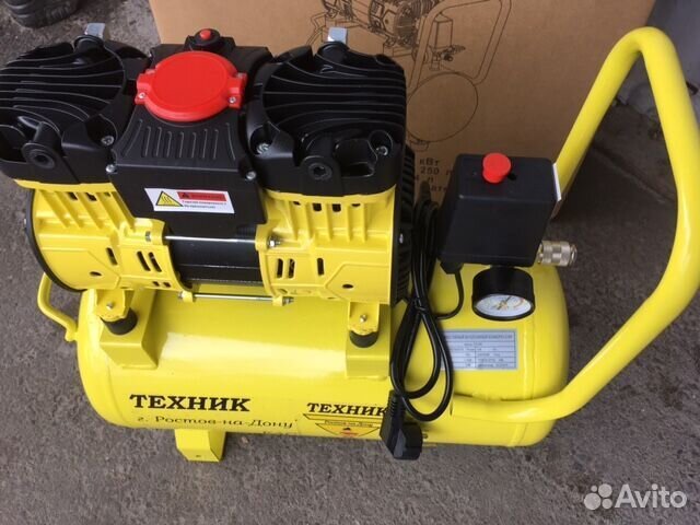 Компрессор техник сб-2401 24 л 1,4 кВт 230 л/мин