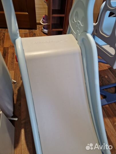 Качелька с горкой