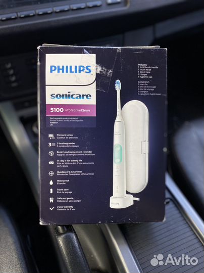 Зубная щетка Philips Sonicare 5100 (новая,ориг)
