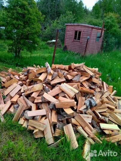 Дрова сухие в укладку любого объема