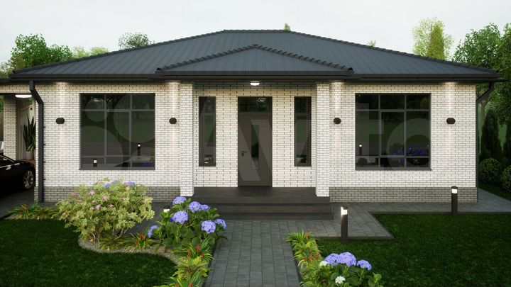 Дом 115 м² на участке 4,5 сот.