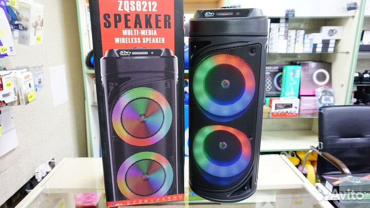 Блютуз Колонка Speaker ZQS6212 с Подарком v.6
