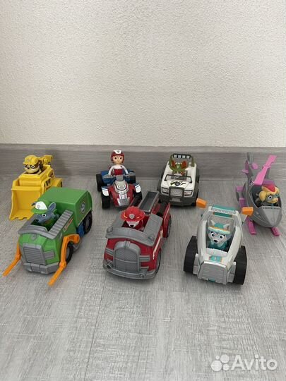 Игрушки щенячий патруль