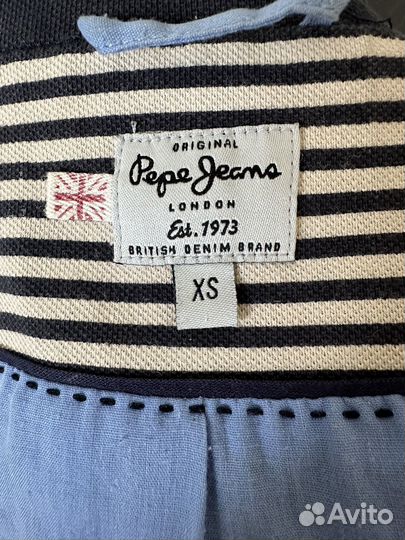 Пиджак/жакет женский Pepe Jeans в полоску, XS (40)