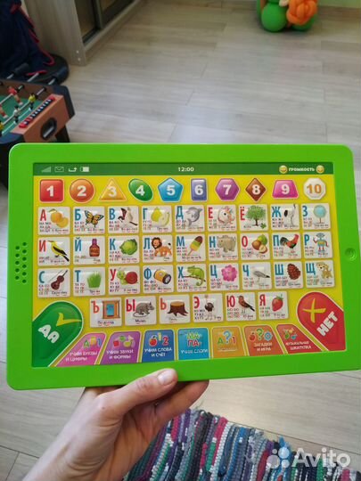 Детский музыкальный обучающий планшет