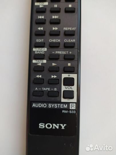 Пульт ду sony rm-s33