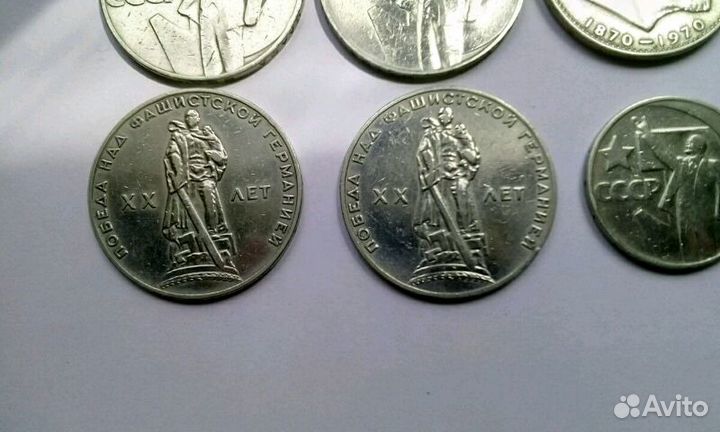 Юбилейные монеты СССР в блеске