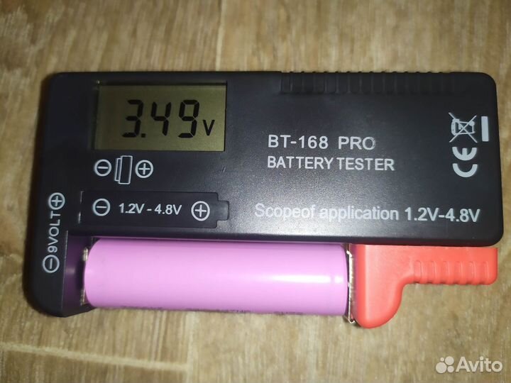 Анализатор проверки работоспособности батареек