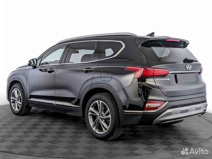 Hyundai Santa Fe 2.2 AT, 2019, 77 156 км