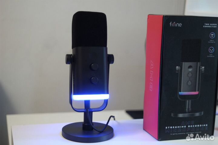 Микрофон Fifine AM8 чёрный