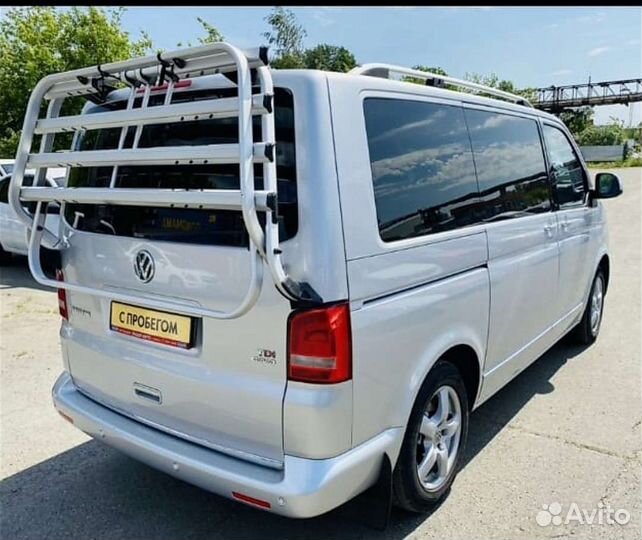 Велобагажник для VW Фольксвагена (на заднюю дверь)