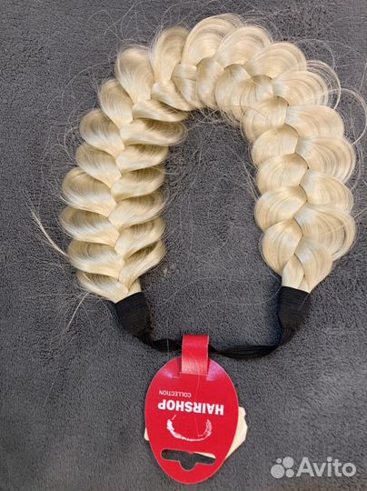 Ободки коса на резинке