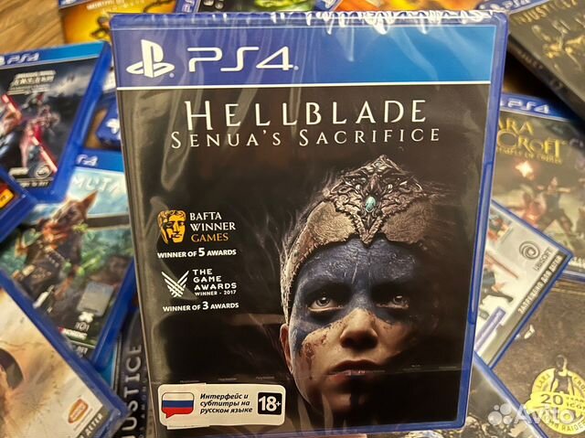Диск Hellblade: Senua's Sacrifice PS4 / Новый