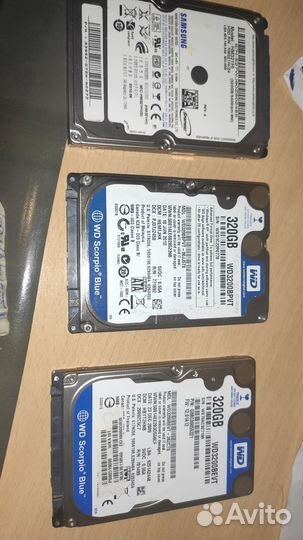 Жесткие диски hdd 2.5 для ноутбуков, разные