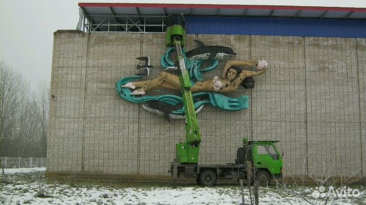 Аренда и услуги телескопического подъёмника