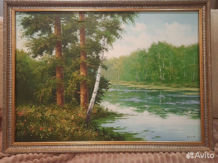 Картина маслом на холсте 50 на 70