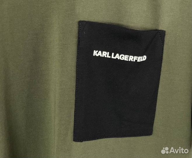 Футболка karl lagerfeld L,Xl