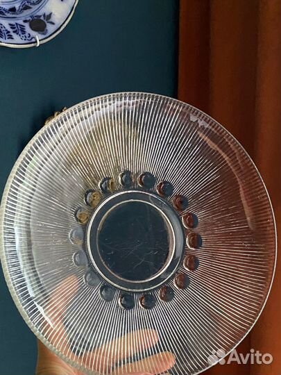 Ваза для фруктов неман блюдо старинное