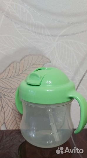 Поильники детские Pigeon и Chicco Training Cup