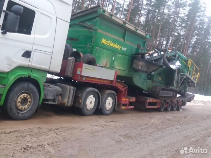 Аренда трала, негабаритные перевозки