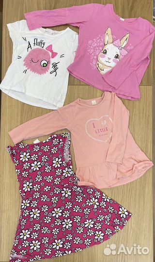 Пакет вещей на девочку 104+