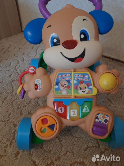 Ходунки каталка Fisher price Щенок