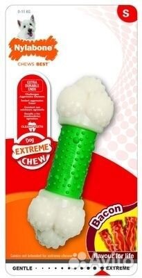 Nylabone Косточка экстра-жесткая аромат бекона S