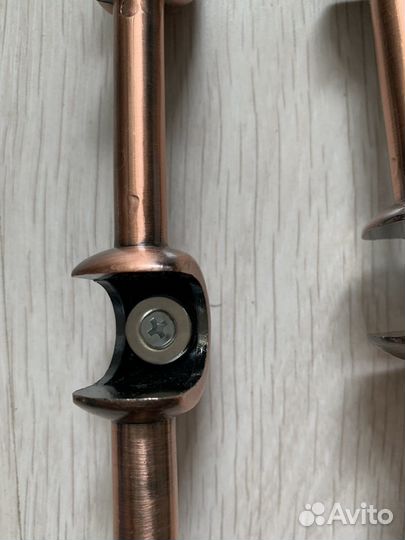 Кронштейн для карниза 3 шт, кольца