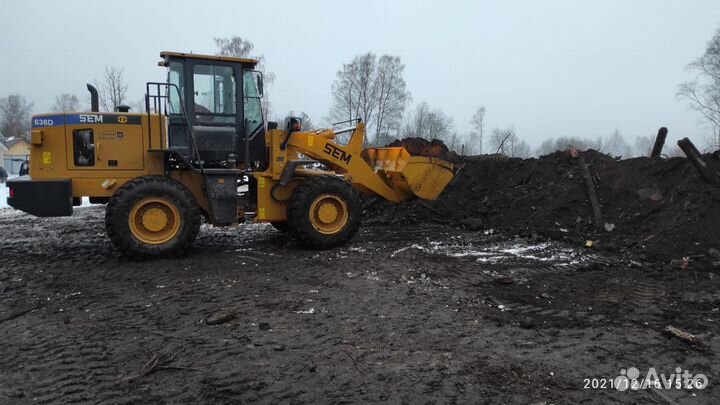 Вывоз корней, грунта