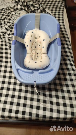 Ванночка и гамачек для новорожденных
