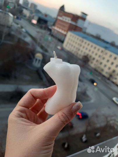 Свечи соевые и парафиновые ручной работы