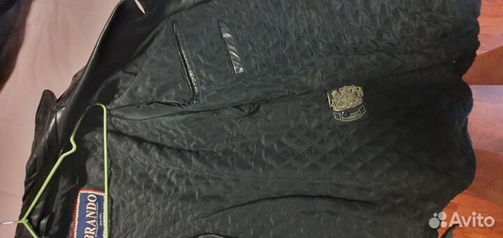 Кожаная куртка London Brando 52 54