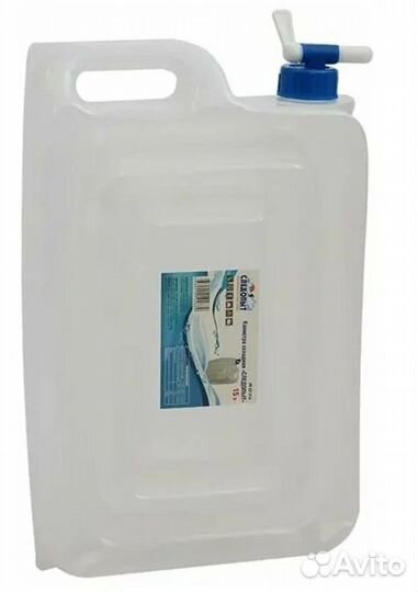 Канистра складная для воды следопыт 15л