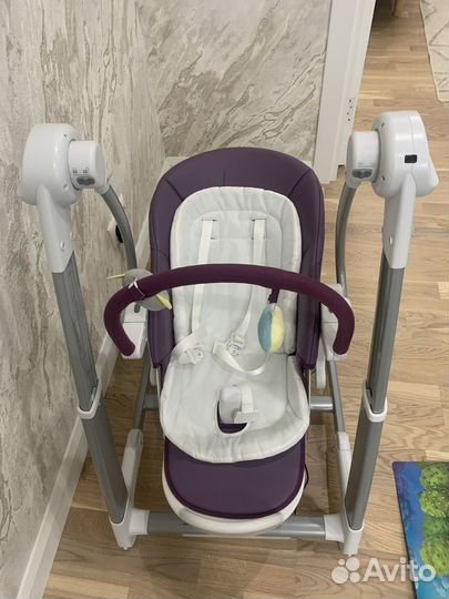 Детские качели стульчик шезлонг