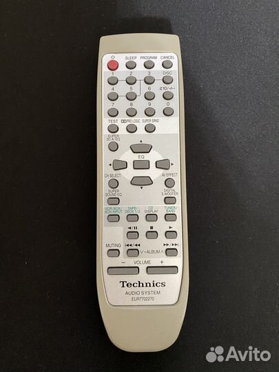 Пульт Technics EUR7702270