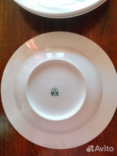 4тарелки суповые, глубокие, Чехословакия, СССР