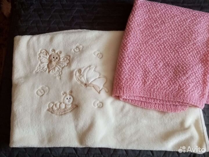 Детское одеяло в коляску, кроватку