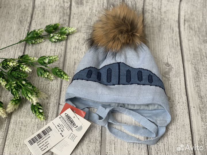 Шапка зимняя для девочки новая