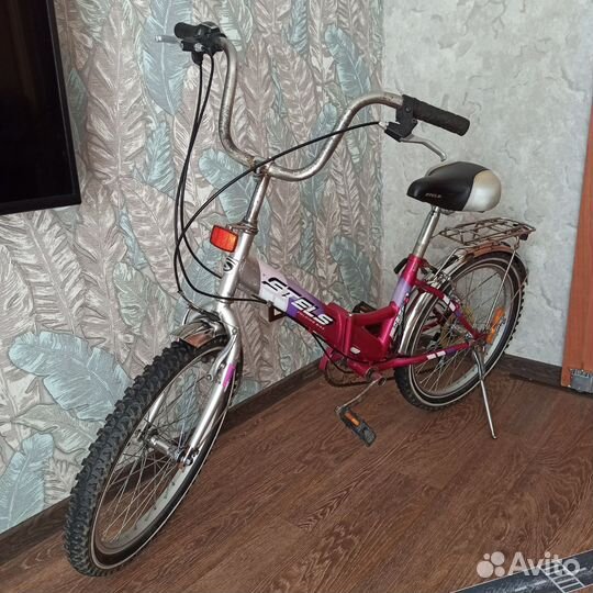 Складной скоростной велосипед