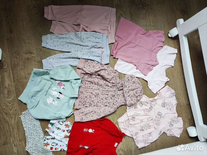 Одежда для девочки пакетом, рост 80-86