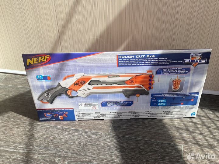 Nerf elite бластер