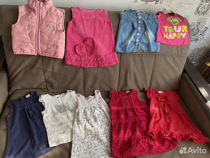 Детские вещи пакетом на девочку