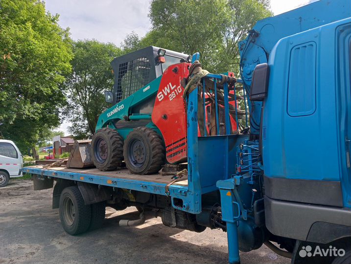 Услуги минипогрузчика