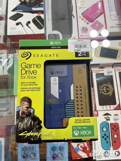 Внешний жесткий диск Seagate 2tb Cyberpunk